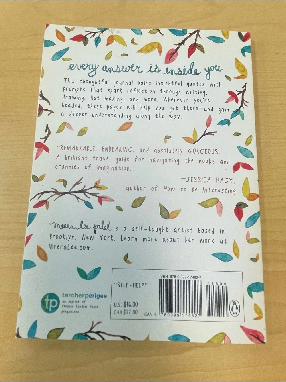 Start Where You Are: A Journal for Self-Exploration - by Meera Lee Patel